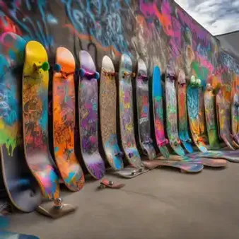 Showcasing Your Skateboard Painter Skills